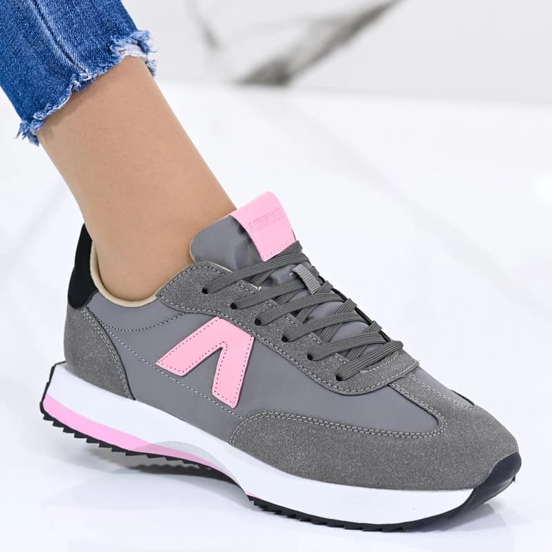 Sportske tenisice W014305 Grey/pink