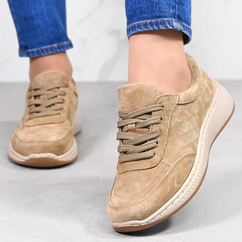 Obuća prirodna koža E18131-3 Khaki