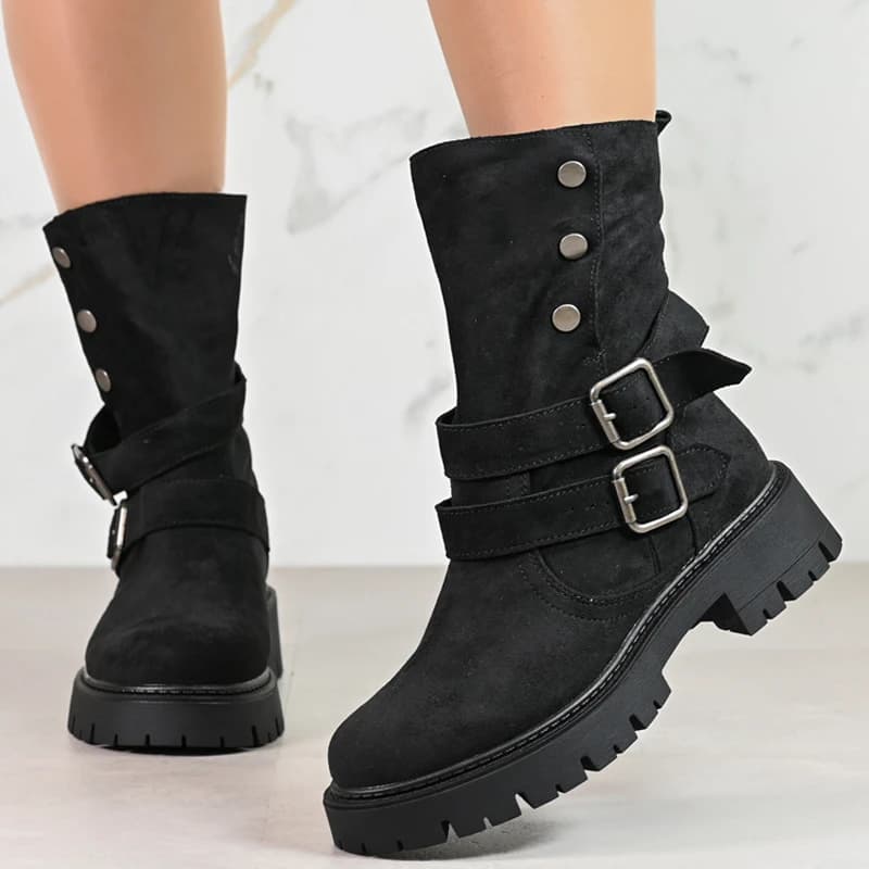 Ženske čizme B05216-1 Black
